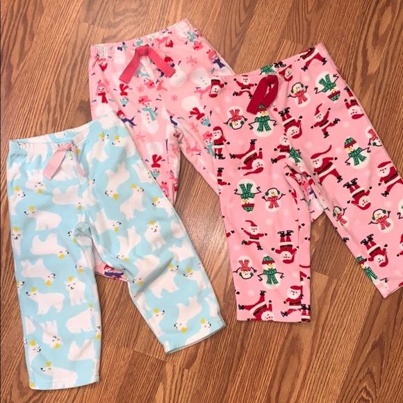 Toddler Fleece Pajama Pants - Picture 2 of 7